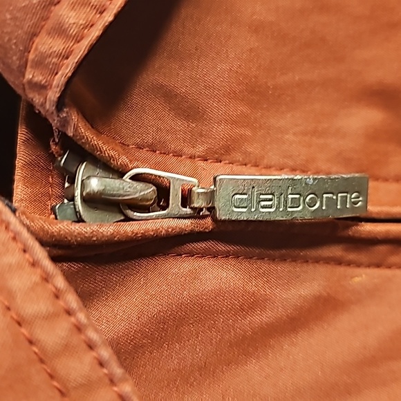 Men Claiborne Outwear Jacket, Size 2XL, Color Burgundy - Picture 9 of 13